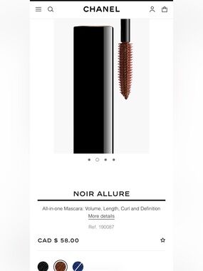 Rogue allure mascara